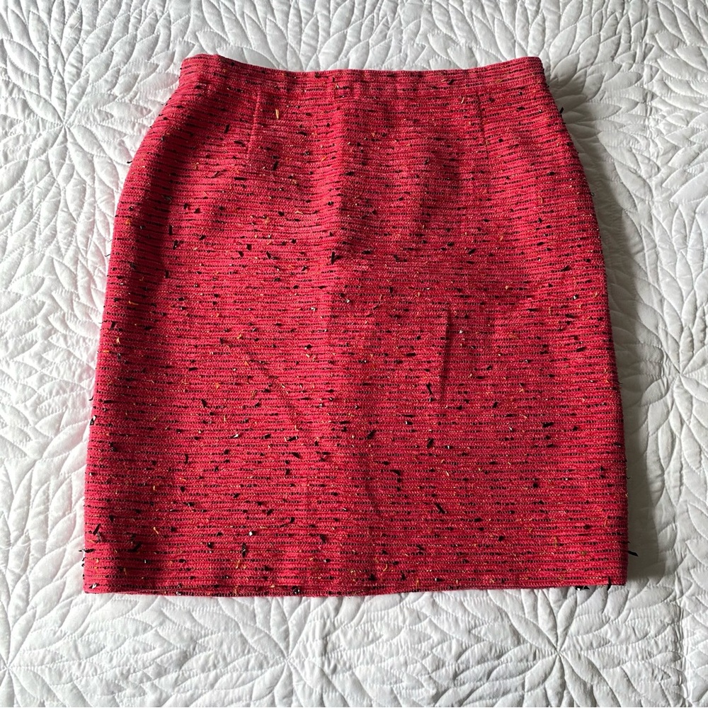 ESCADA Pink Tweed Skirt